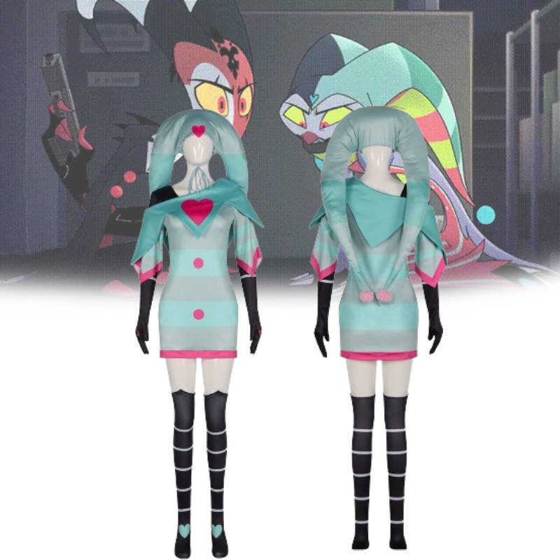 Hazbin Hotel Cosplay Set Stylish And Comfortable Classic Costumes Halloween