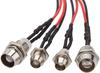 GTIWUNG 4-LED RC Car Lights, RC LED Lights, Headlight and Taillight Set for 110 RC Model Cars and Trucks, 5mm3mm Diameter, Comfortable and Easy to