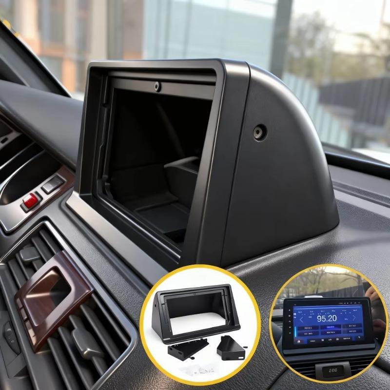 For Mitsubishi Pajero Montero V31 9/7Inch Car Fascia Frame Decorative Panel Mounting Auto Interior Accessories Modification Panel