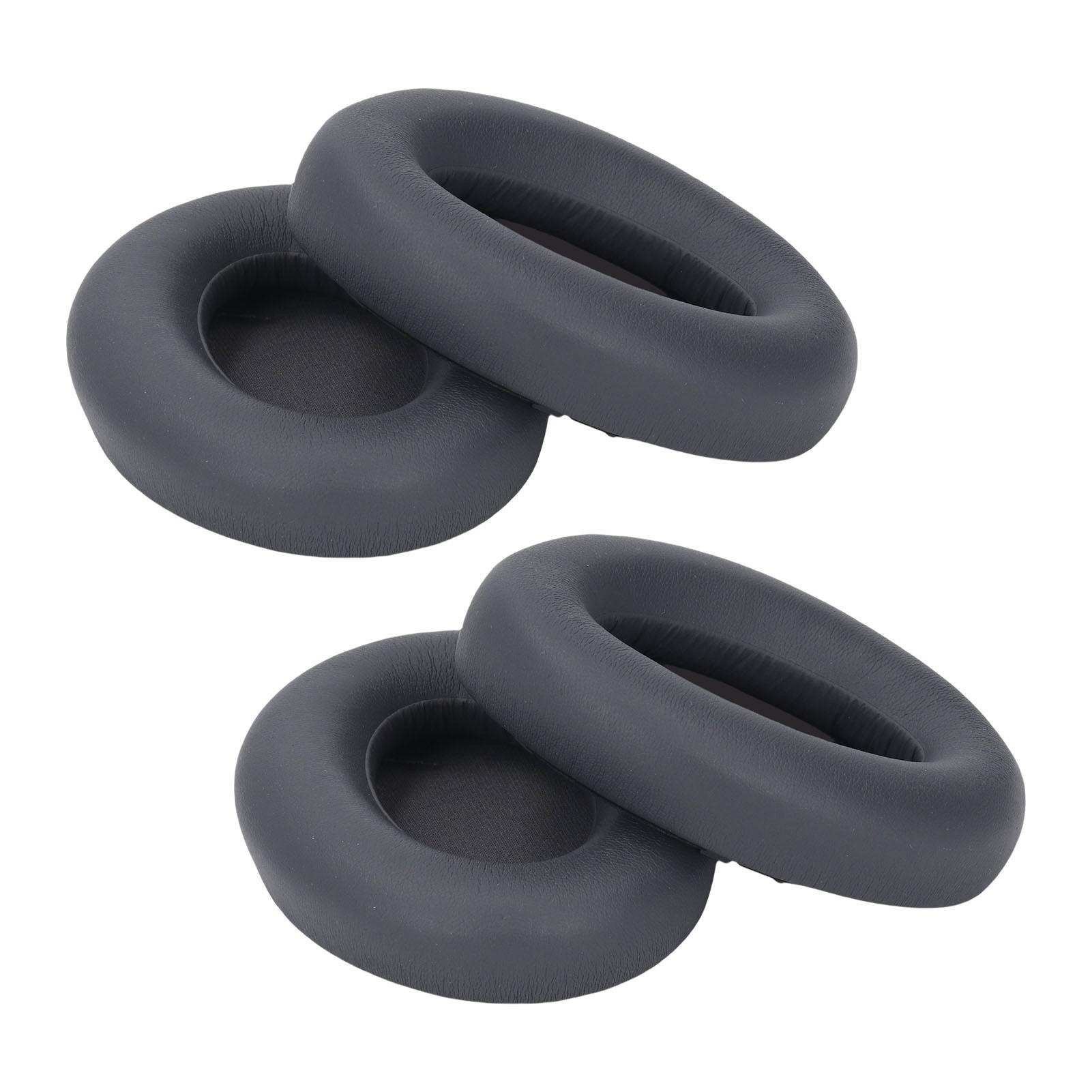 

2 Pairs Earpads Replacement for MT6 PRO Headset Comfortable Sponge Protein Leather Headphone Ear