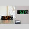 New Arrival Large Digital Wall Clock With Remote Control Any Space Energy Saving