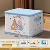 Collapsible Fabric Storage Bin With Cartoon Patterns For Bedroom Closet Organization