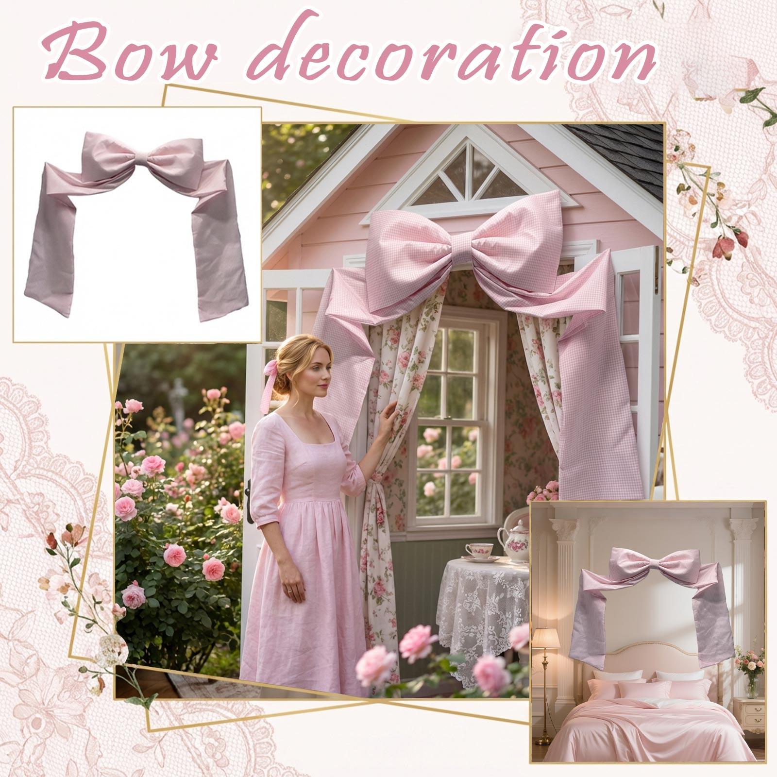 

Oversized Bow Decoration, Suitable For Holiday Attire One Size