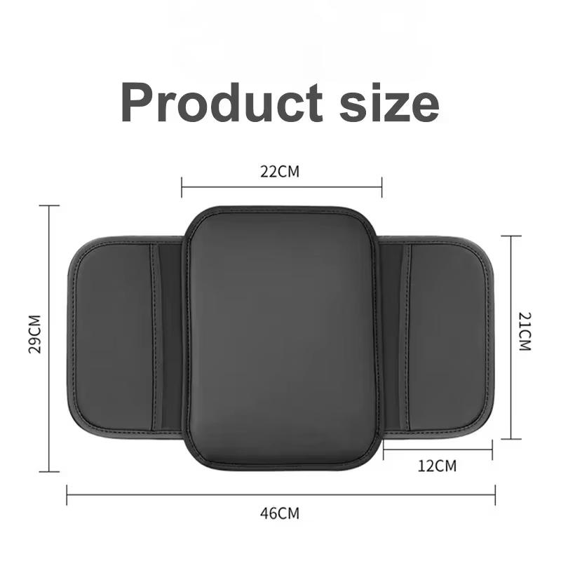 WOOY7 Car Armrest Pad Center Console Protection Cushion Accessories For Mercedes Benz AMG E S C A B Class GLE GLS CLS GLC CLA GLA GLK