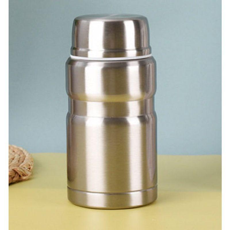 Direct Supply 304 Stainless Steel Braised Cup Large Capacity Vacuum Cup Portable Student Office Worker Insulated Lunch Box