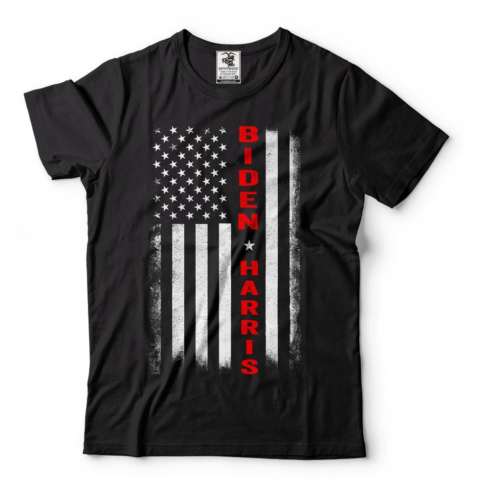 Joe Biden Kamala Harris For President USA Flag 2020 Biden t shirts for men women S