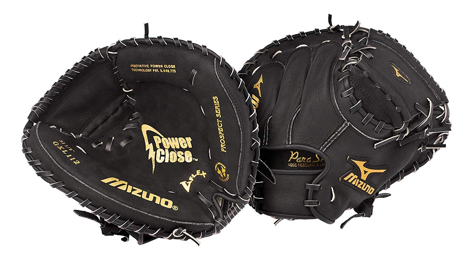 

Mizuno Prospect GXC112 Youth inches Catcher s Mitt, 31.5 чёрный