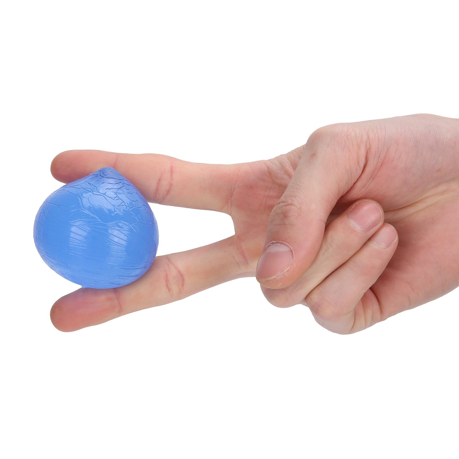 5pcs Silicone Hand Grip   Exercise Pressure Relief Massage Grip Strengthener Fitness