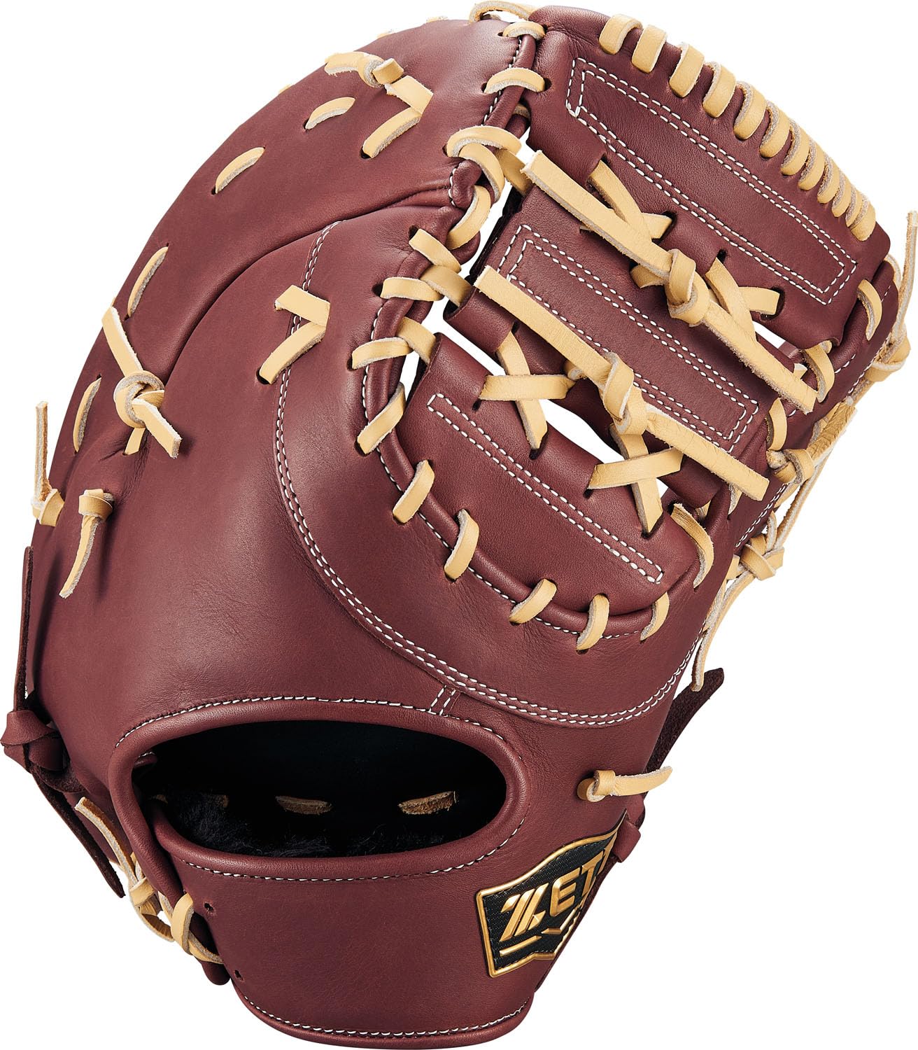 

ZETT Перчатка первой базы Winning Road для шоколадно-коричневого x пастельно-коричневого цвета BRFB33513F для левшей, (3732A)