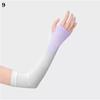 Outdoor Cool Ice Silk Anti-UV Arm Sleeves Elbow Cover Sun Protection