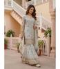 Costume Salwar Sharara Designer Femme Georgette Synthétique Tenue de Soirée Indienne Bollywood Salwar Kameez