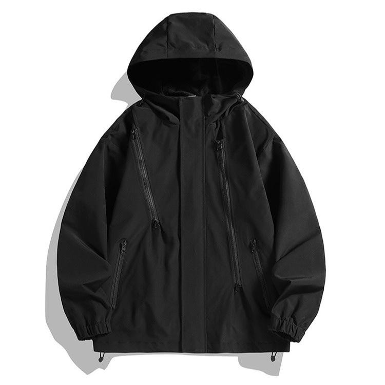 Spring New Outdoor Sports Solid Color Jacket for Men and Women