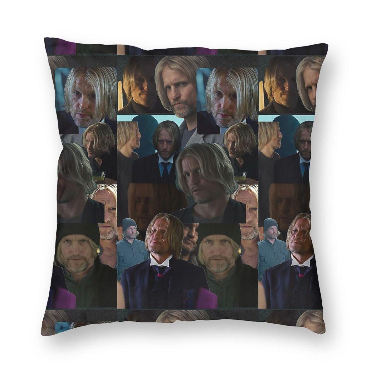 Hunger Games Haymitch Abernathy Square Pillowcase Polyester Linen Velvet Printed Zip Decor Pillow Home Cushion Case Wholesale 30x30cm