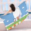 Süßes Bubu Dudu Strandtuch Bunte Badetücher für Mädchen Mikrofaser Schnelltrocknend Personalisiert Sandfrei Strand Yoga Spa Fitnessstudio Pool