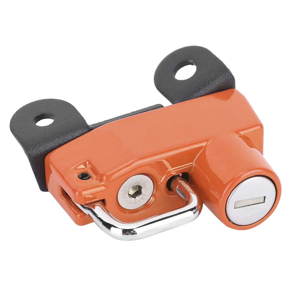 Helmet Lock Helmet Holder Kit with Key Handlebar Helmet Lock Guard Aluminum Alloy