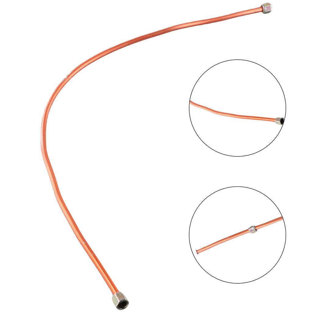 600mm Air Compressor Tube Exhaust Pipe Replacement Air Pipe Oil Pump Spare Part Air Compressor Accessories