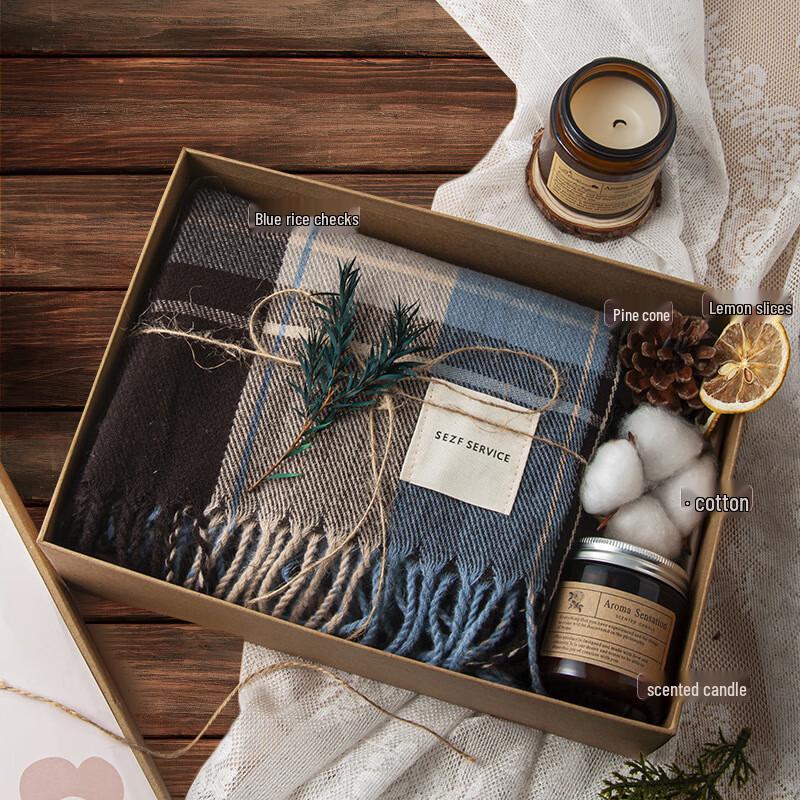 Jumaomao New Year Aroma Scarf Gift Set