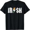 Irisches Rock'n'Roll St. Patrick's Day Outfit Retro Musikband T-Shirt