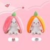 Strawberry Carrot Rabbit Plush Toy: Cute Stuffed Pillow and Doll