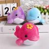 Hanging Pendant Animal Doll Backpack Pendant Keyring Whale Plush Pendant Keychain Whale Plush Doll