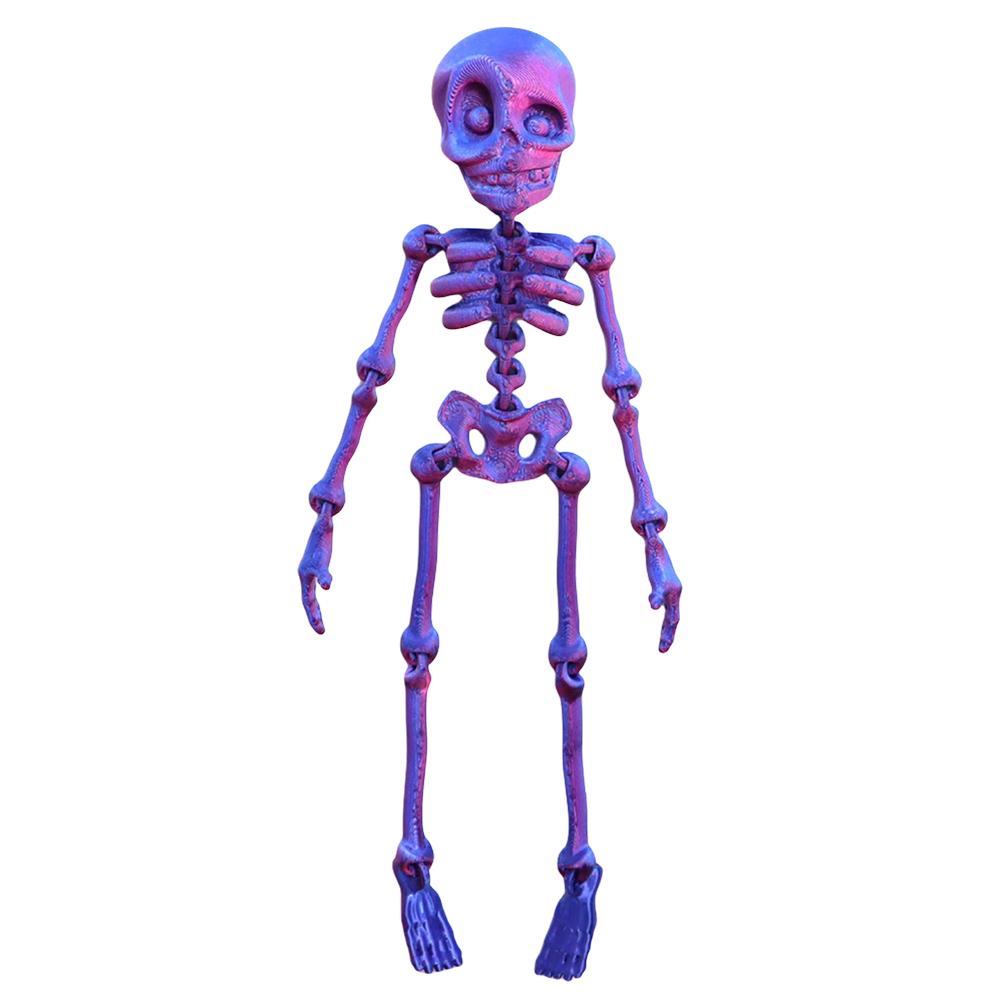 

Poseable Skeleton Fridge Magnet with Movable Joints 3D Printed Skeleton Fridge Magnets for Kitchen Office and Garage