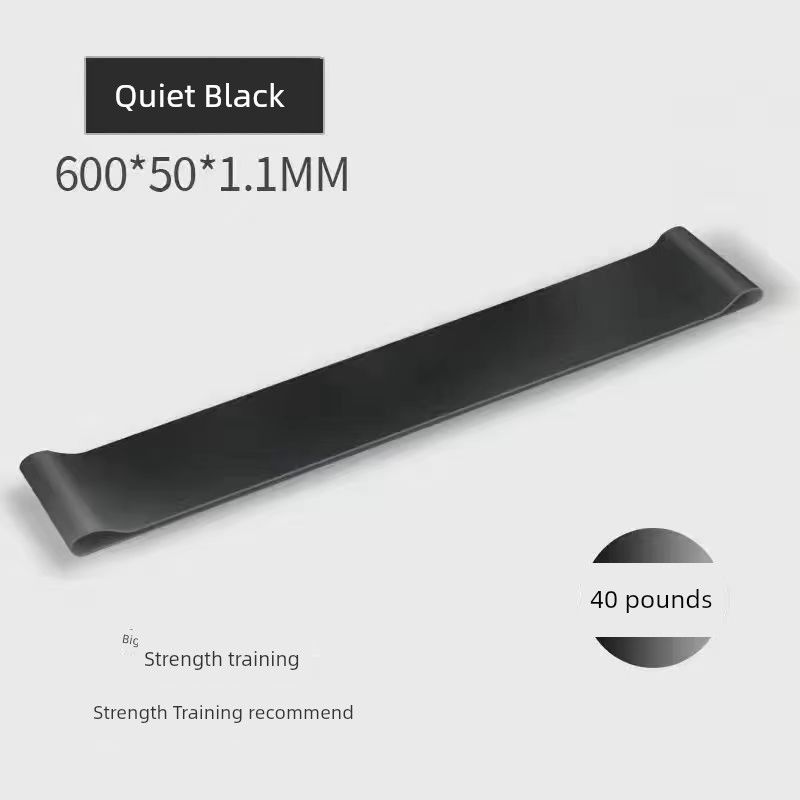 

Эспандер для тренировки ног Оборудование для йоги Латексный эластичный силовой круг Круг сопротивления Кольцо Эластичная лента Фитнес-оборудование Black 40 Pound Strength Trainer