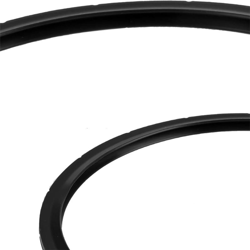 Universal Fit Silicone Sealing Rings for Pressure Cookers Facilitating Easy Installation without Tool for Regular Use