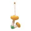 Cute Mushroom Key Lanyard Wrist Strap Phone Lanyard Cartoon Mushroom Shape Phone Charm Perfect for Bags Phones and Key
