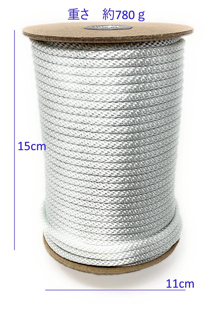 Taisei Seisakusho Kongouuchi Nylon (S) Rope, Bobbin-Wound, Diameter: 5mm, Length: 50m