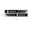 2PCS Car Rearview Mirror Decoration Sticker Emblems Styling For Renault Dacia Megane 2 3 Duster Koleos Logan Clio Laguna Sandero