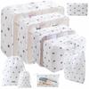 8-Piece Travel Clothing Storage Bag Set