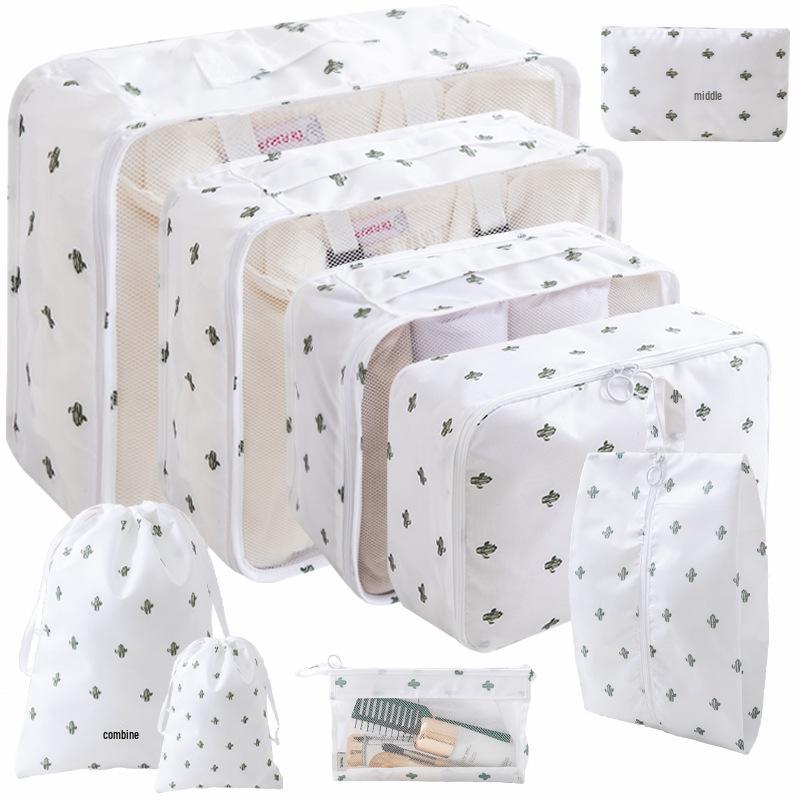 8-Piece Travel Clothing Storage Bag Set