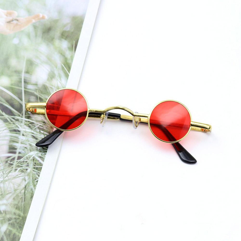 Retro Hippie Small Round Sunglasses For Men Women Vintage Metal Frame Mini Round Sun Glasses Hip-hop Eyewear UV400 For Outdoor