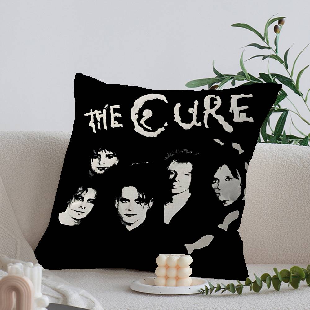 Classic T-The C-Cure Rock Band Cushion Cover Pillowcase Upholstery Sofa Throw Pillow Home Decor Pillowcas
