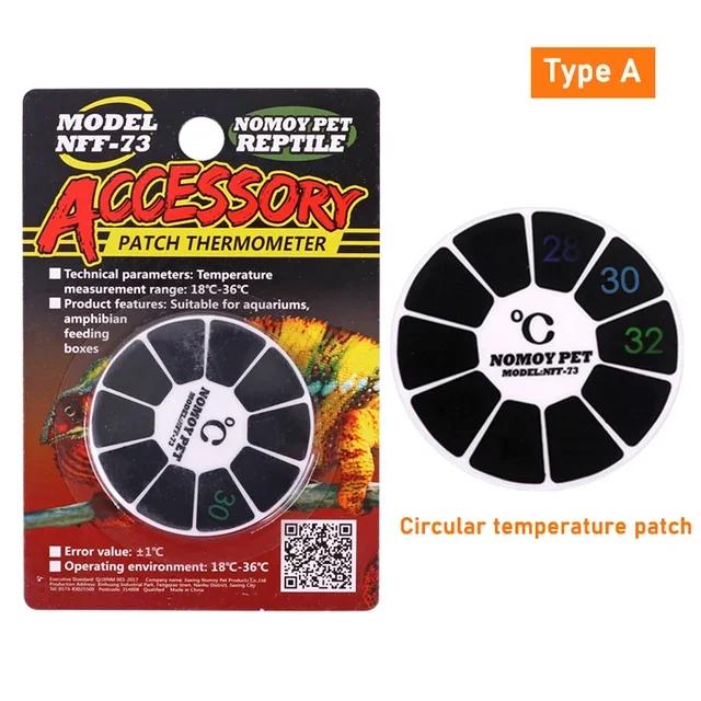 

1Pcs Digital Aquarium Fish Tank Digital Thermometer Temperature Sticker Fish Tank Temperature Measurement Sticker Accessory