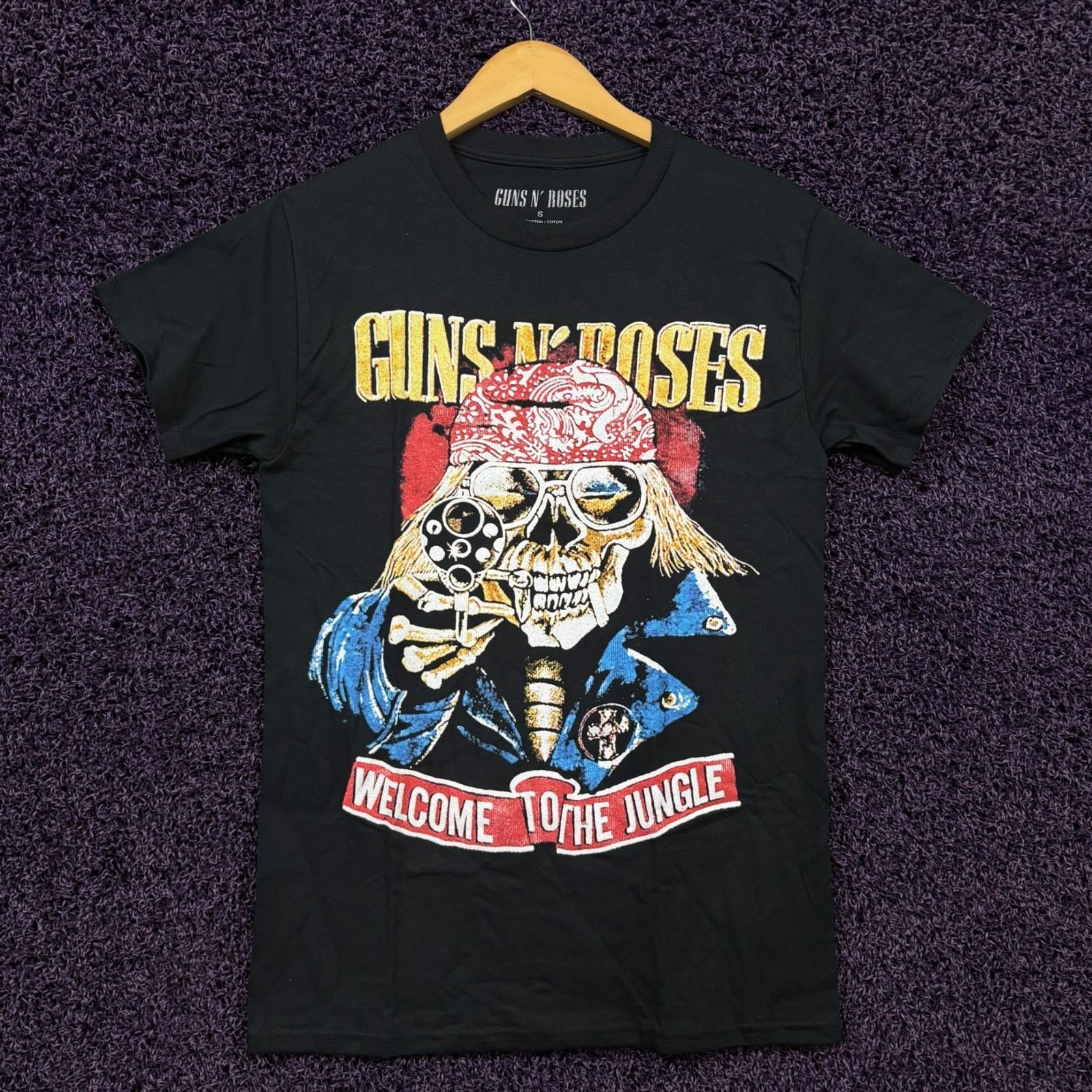 Guns N Roses Welcome to the Jungle Skeleton Band T-Shirt S XXL