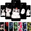 Black Silicone Case For OnePlus Nord CE5 Case One Plus Nord CE 5 Cartoon Cat Soft Back Cover For OnePlus Ace 5 Racing Phone Case