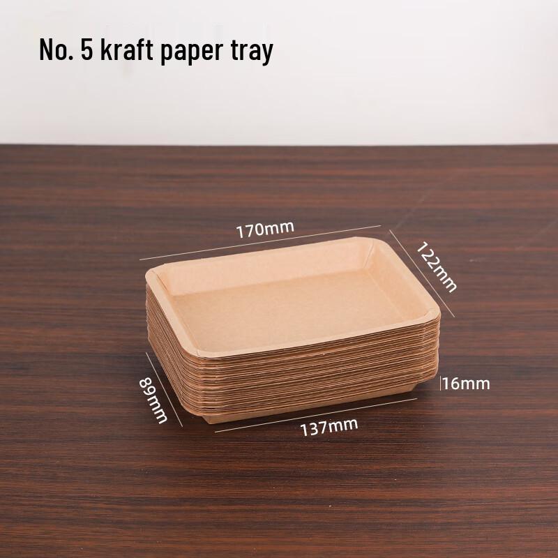 

Одноразовые маслостойкие крафт-бумажные противни для барбекю Shixun