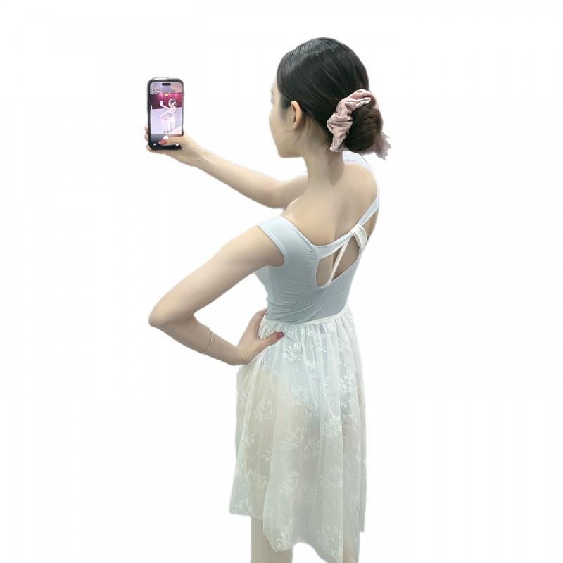 Women Adult Ballet Leotard Gymnastics Yoga Jumpsuit Dance Practice Wear