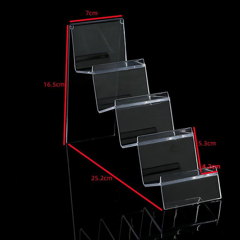 Acrylic Trapezoidal Stand for Wallets, Glasses, Masks, Mobile Phones