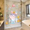 Bathroom Decoration Glass Stickers Wall Stickers XY6042