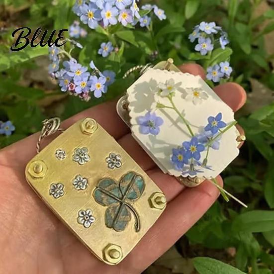 Craft Flower Preservation Press Portable Mini Embossing Kit Compact Botanical Art Plant Pressing Set Tool Crafts for DIY Small Bouquet