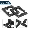 TUCKBOLD Speaker Spacer Midrange Speaker Spacer Compatible with Waterproof Speaker Subwoofer Mount 2pcs Rings, Adapters, Nissan, Spacers, Black,