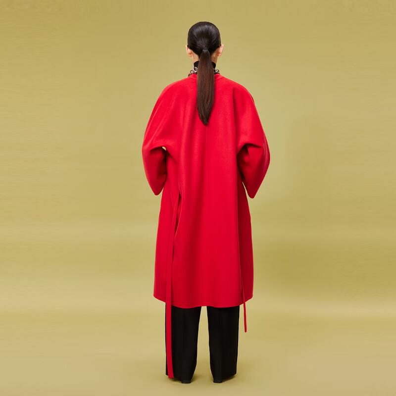 LESS 2024 Spring New Wool Overcoat