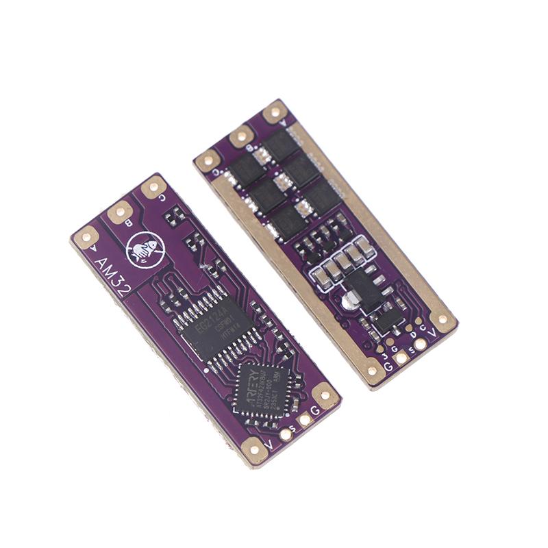 1Pcs 2-4S 32-Bit Esc Am32 Enhanced Version 40A High Power Speed Regulator Support Pwm Signal For Crawler Model Airplane Motors