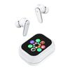 C11 Bluetooth Headset: Smart Color Screen, Customizable Wallpaper, ANC Noise Reduction, Multifunctional UI.