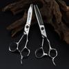 6.0 Inch F13 JP440C High-grade Black Brick, Hair Scissors, Hair Scissors, Flat Scissors, Bangs Scissors, Tooth Scissors, Hit