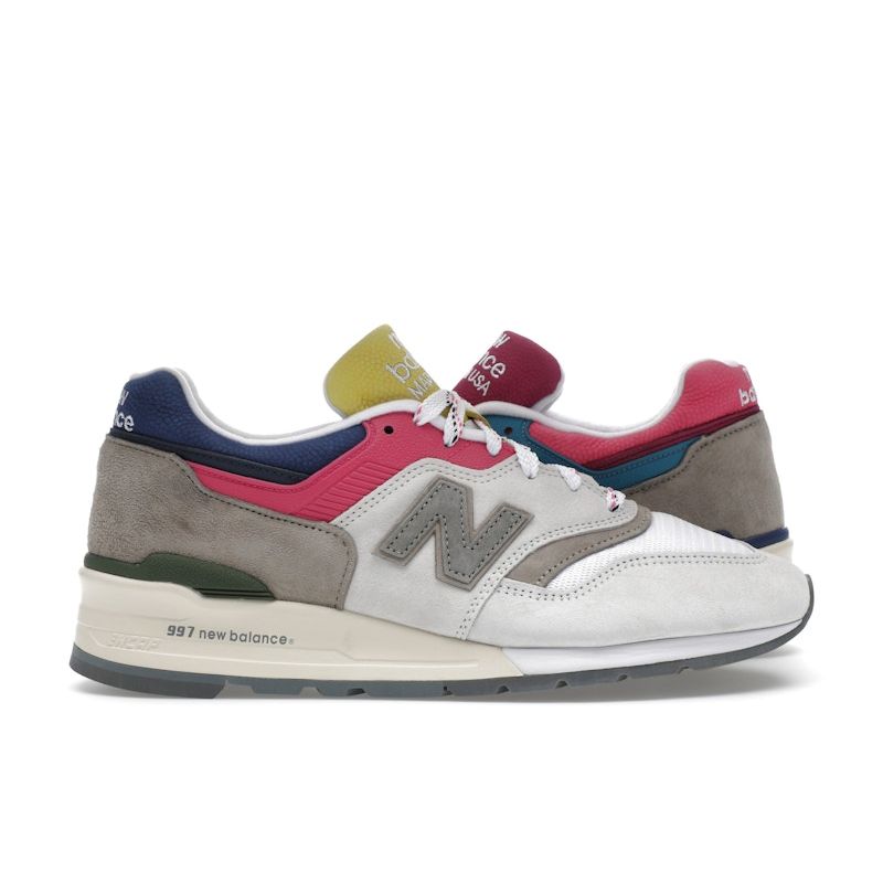 

Aimé Leon Dore x New Balance 997 Сделано в США OG Mismatch Мужские кроссовки Серый Полночь U997ALL 42