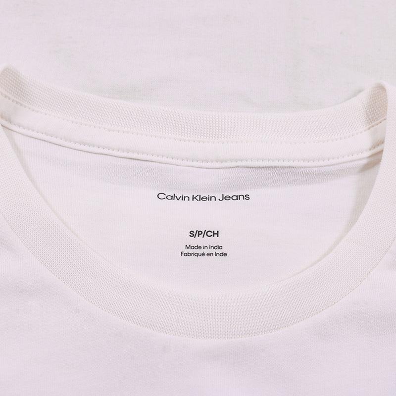 Calvin Klein Minimalist Summer Basic Casual Round Neck Short Sleeve T-Shirt Men tops 4RE829G
