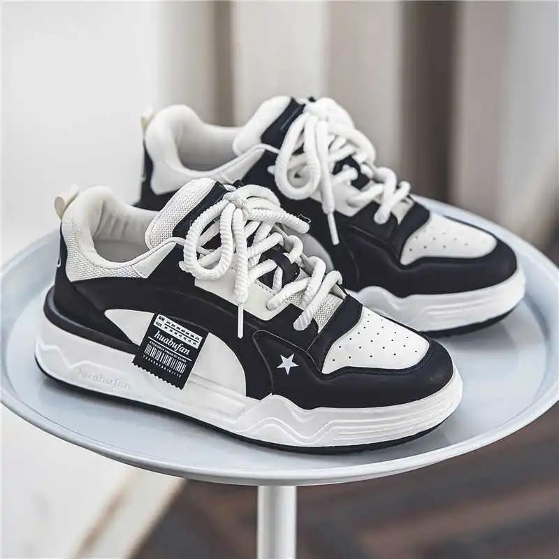 Ecoleather Formal Beige Boot Buy Sneakers For Men Shoes Men's Black High Top Sneakers Sport Comfortable Seasonal Obuv